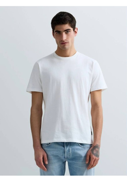 Camiseta Replay Jeans blanca Camiseta Replay Jeans blanca