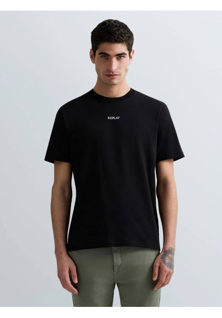 Camiseta Replay Jeans negra Camiseta Replay Jeans negra