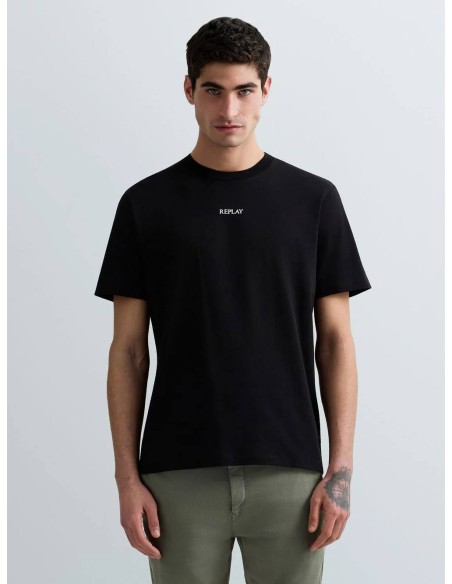Camiseta Replay Jeans negra