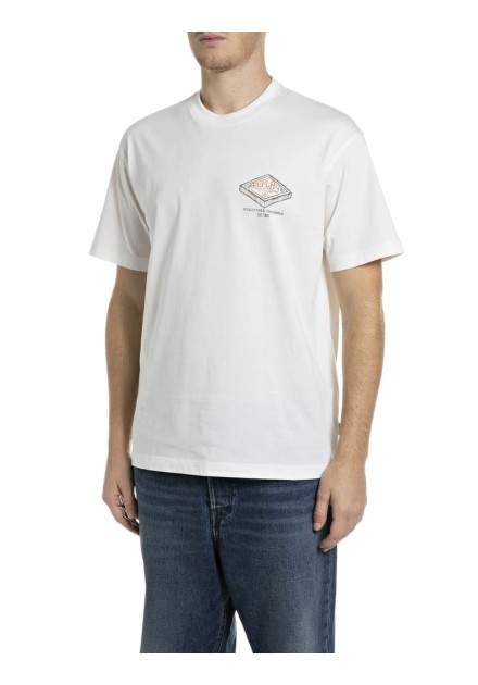 Camiseta Replay beig