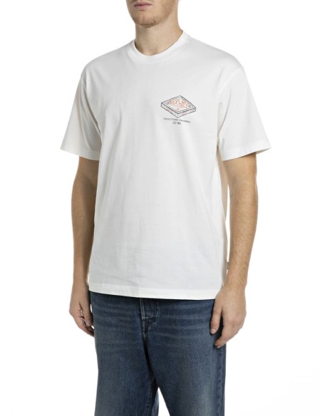 Camiseta Replay beig