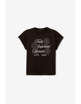 Camiseta Tiffosi Palka marron 2