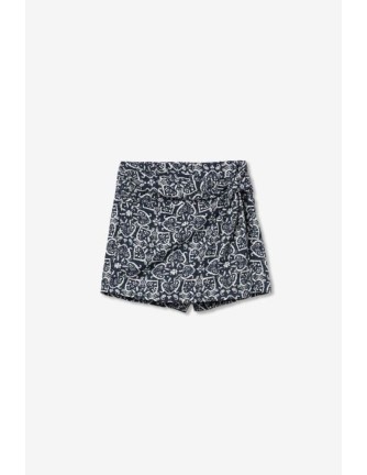 Falda pantalon Tiffosi Emma azul 2