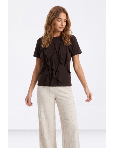 Camiseta Tiffosi Riga marron