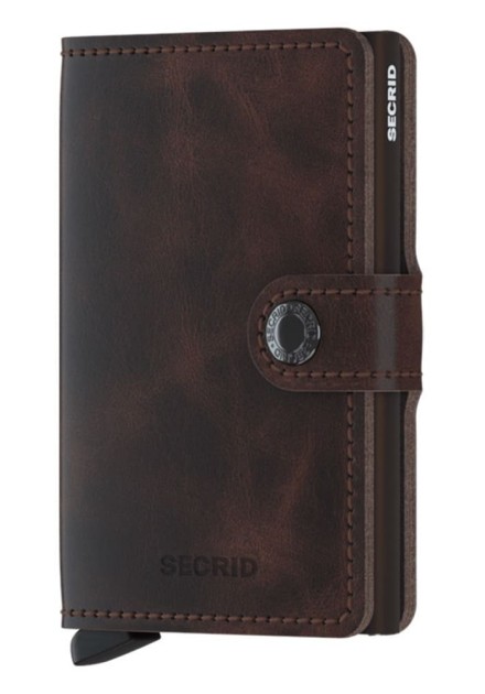 Secrid Miniwallet Vintage Chocolate Secrid Miniwallet Vintage Chocolate
