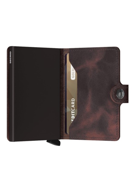 Secrid Miniwallet Vintage Chocolate Secrid Miniwallet Vintage Chocolate