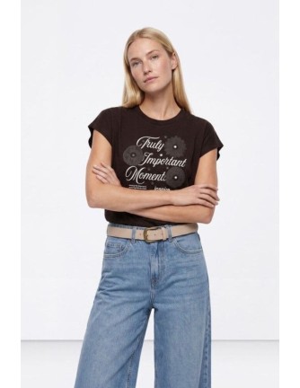 Camiseta Tiffosi Palka marron