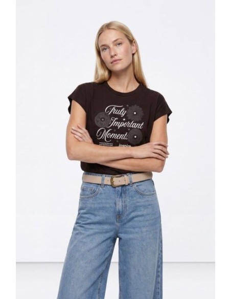 Camiseta Tiffosi Palka marron