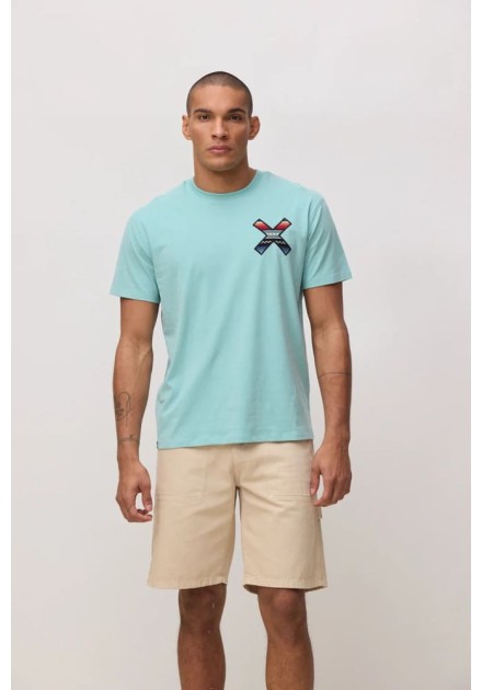 Camiseta Blue Banana Classic Aqua Camiseta Blue Banana Classic Aqua