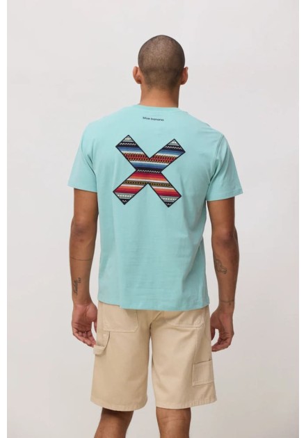 Camiseta Blue Banana Classic Aqua Unisex Camiseta Blue Banana Classic Aqua Unisex