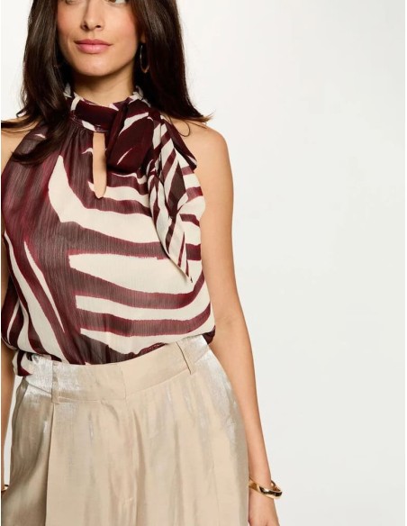 Top Morgan Omel lazada multicolor