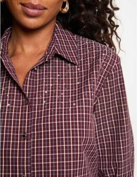 Camisa Morgan Cecosa strass