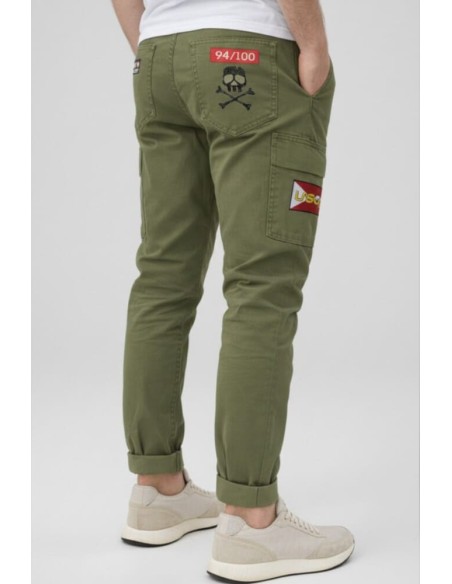 Pantalon Lasal Italy kaki