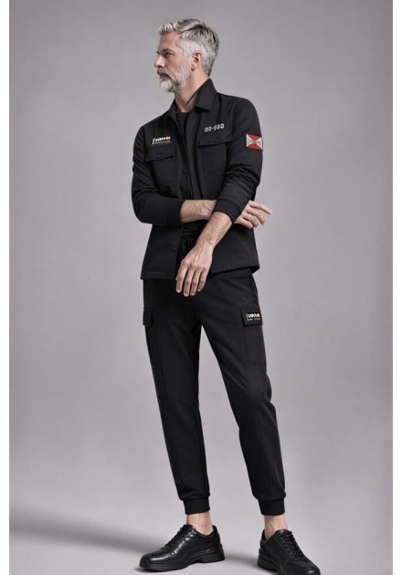 Sobrecamisa Lasal Chic negra