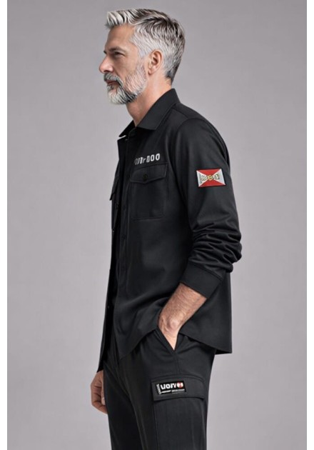 Sobrecamisa Chic negra