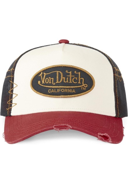 Gorra Van Dutch Grre beig + roja Gorra Van Dutch Grre beig + roja