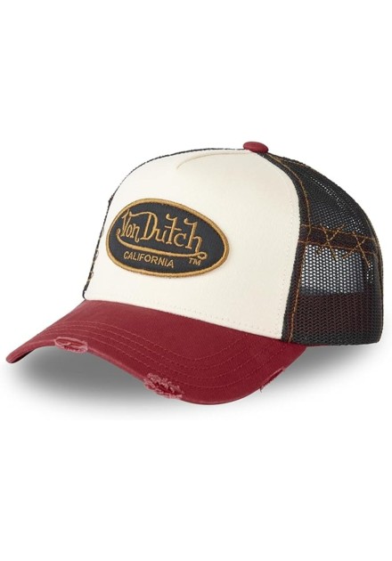 Gorra Van Dutch Grre beig + roja Gorra Van Dutch Grre beig + roja