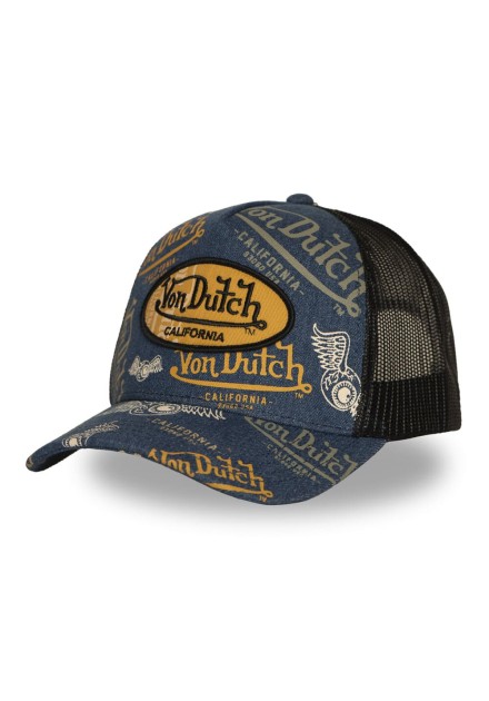 Gorra Van Dutch Cafe08 azul logos Gorra Van Dutch Cafe08 azul logos