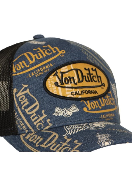Gorra Van Dutch Cafe08 azul