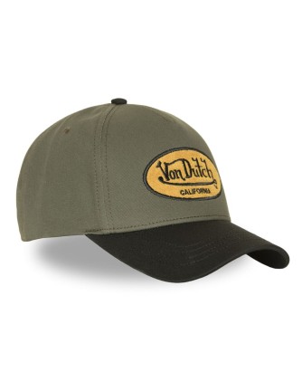 Gorra Von Dutch Terry verde+negra 2