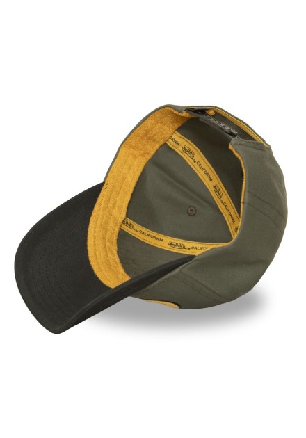 Gorra Von Dutch Terry verde+negra interior Gorra Von Dutch Terry verde+negra interior