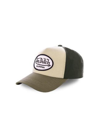 Gorra Von Dutch california verde+beig 2