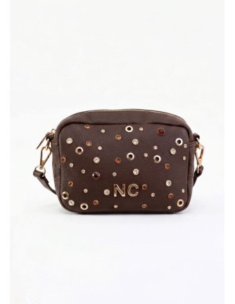 Bandolera Noco Cristales marron 2