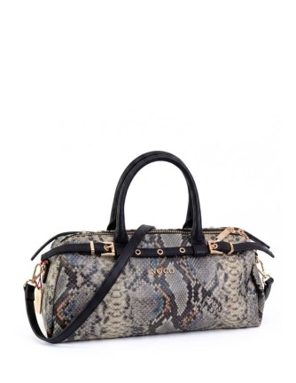 Bolso Noco baguette serpiente negro