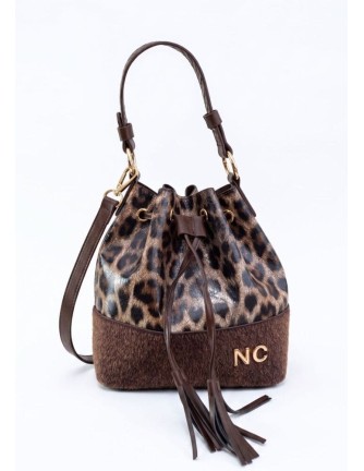 Bolso Noco bombonera leopardo pelo 2