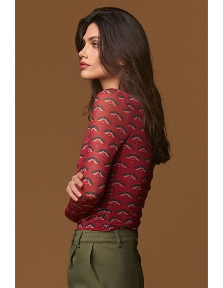 Top Minueto Red Dragonfly gasa