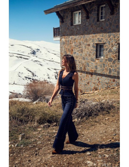 Chaleco Cryos Camaleónica by Capriche, conjunto con pantalón Ranger