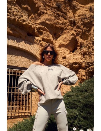 Jersey Holloway Camaleónica by Capriche, conjunto con top Haven
