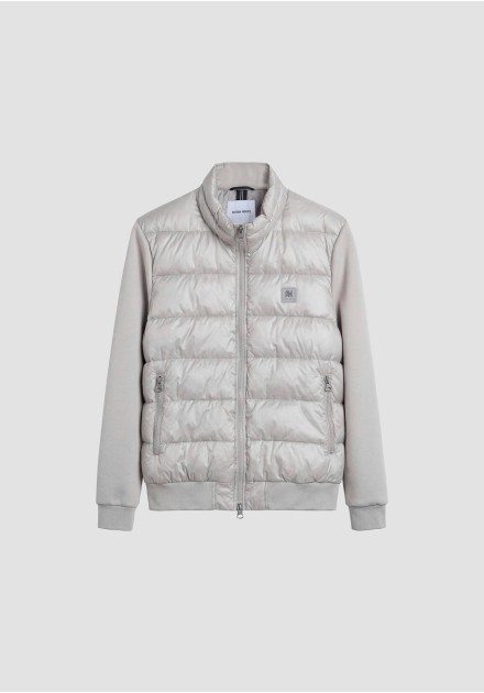Plumífero Antony Morato gris piedra, plano de producto