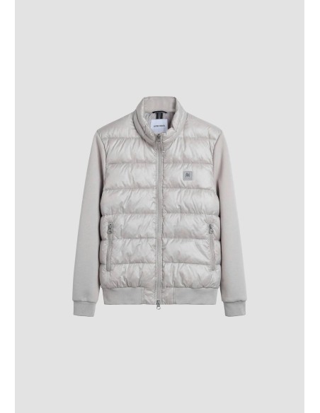 Plumífero Antony Morato gris piedra, plano de producto