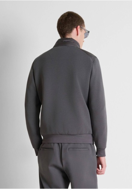 Plumífero Antony Morato gris oscuro, vista trasera