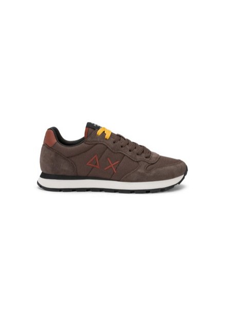 Sneakers Sun 68 Tom Solid marrón, vista lateral Sneakers Sun 68 Tom Solid marrón, vista lateral
