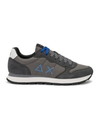Sneakers Sun 68 Tom Solid gris oscuro, vista lateral