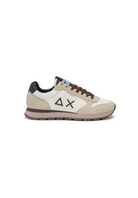 Sneakers Sun 68 Tom Solid blanco crema, vista lateral