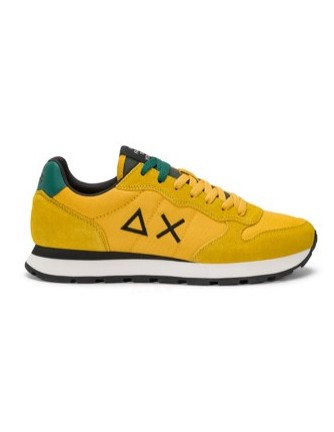 Sneakers Sun 68 Tom Solid amarillo, vista lateral