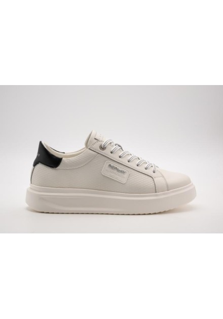 Sneakers Replay Pulsar Texture blancas - vista lateral