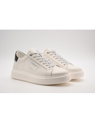 Sneakers Replay Pulsar Texture blancas - vista frontal