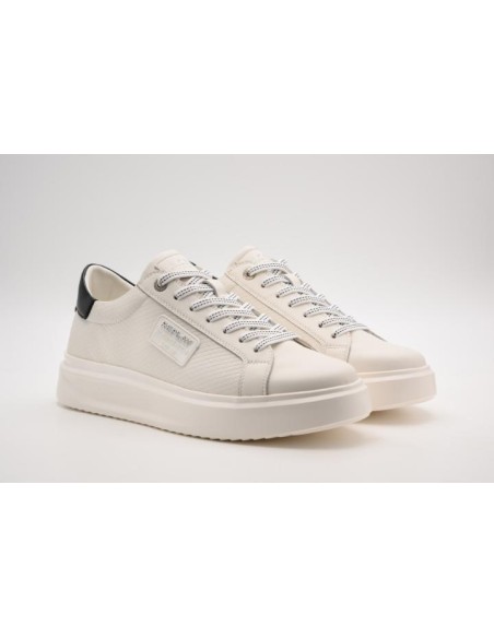 Sneakers Replay Pulsar Texture blancas - vista frontal