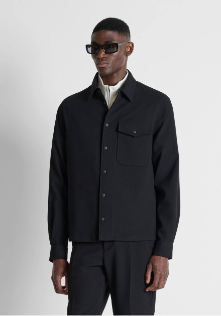 Sobrecamisa Antony Morato negra Santiago Sobrecamisa Antony Morato negra Santiago