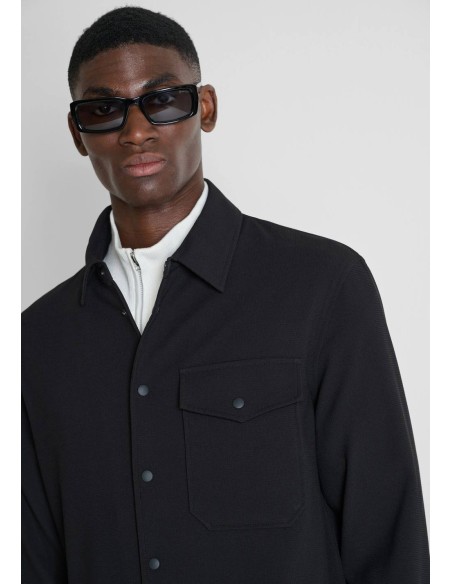 Sobrecamisa Antony Morato negra Santiago