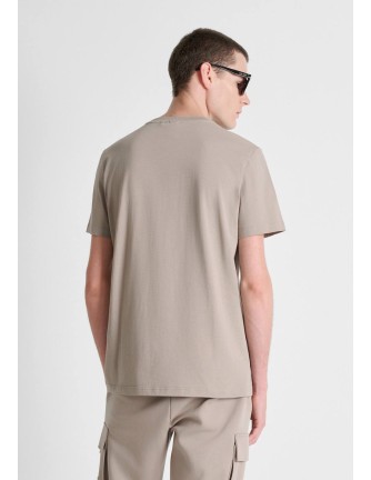 Camiseta Antony Morato Grit Logo gris - vista frontal 2