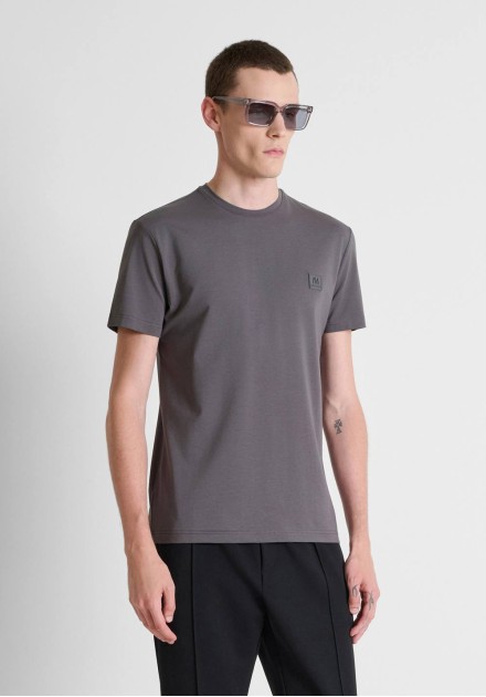 Camiseta Antony Morato gris básica - vista frontal Camiseta Antony Morato gris básica - vista frontal