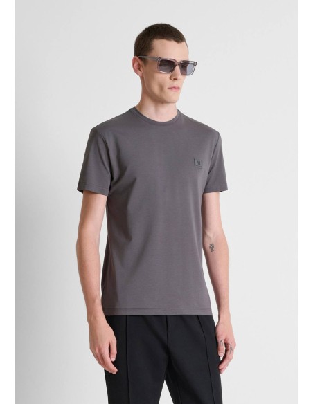 Camiseta Antony Morato gris básica - vista frontal