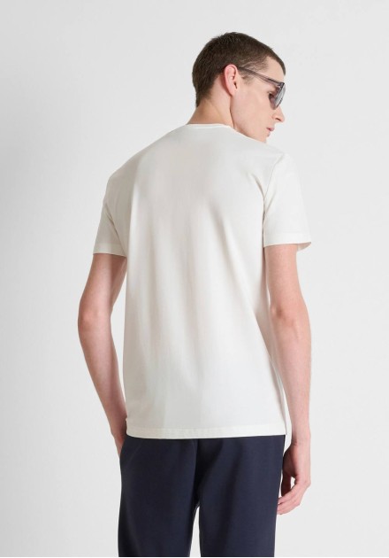 Camiseta Antony Morato Cream Basica Camiseta Antony Morato Cream Basica
