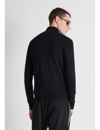 Cardigan Antony Morato negro - vista frontal 2