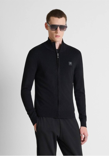 Cardigan Antony Morato negro - vista frontal Cardigan Antony Morato negro - vista frontal